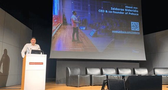 Isidoros Sideridis presenting the Customer Experience in futureretail