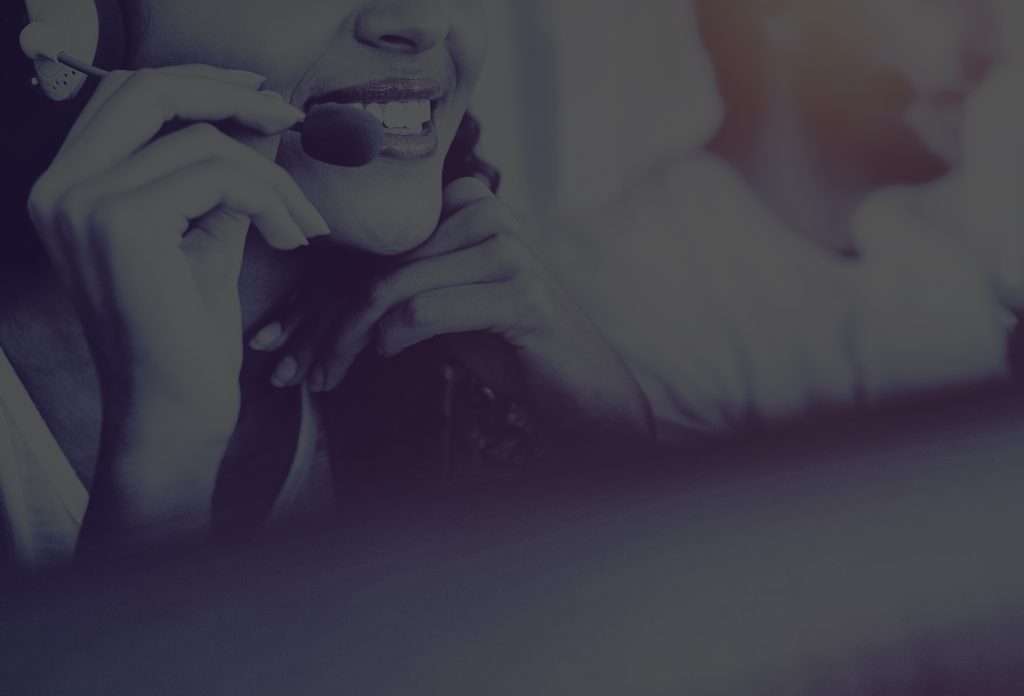 Customer Service representative speaking