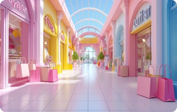 CX_brands_industry a lot of successful brands inside a store