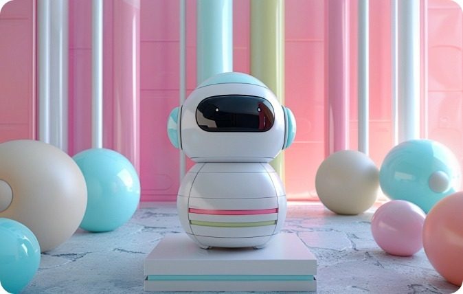 CX_virtual-agents_need modern cute bot acting as virtual agent
